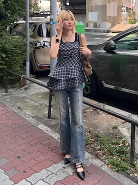 archivesさん（骨格ナチュラル・レディース・159cm）の夏コーディネート