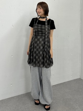 「archives（アルシーヴ）のアイテム（ワンピース/ドレス）」を使った、archivesさん（レディース・157cm）の夏コーディネート