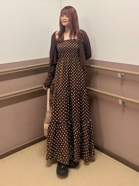 「archives（アルシーヴ）のアイテム（バッグ）」を使った、archivesさん（レディース・150cm）の秋コーディネート