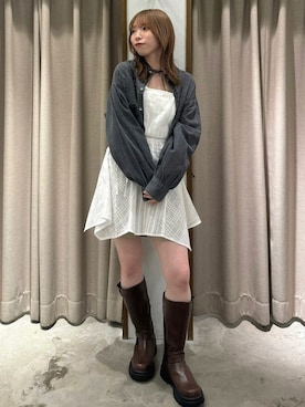 「archives（アルシーヴ）のアイテム（ワンピース/ドレス）」を使った、archivesさん（レディース・152cm）の春コーディネート