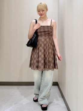 「archives（アルシーヴ）のアイテム（ワンピース/ドレス）」を使った、archivesさん（レディース・150cm）の夏コーディネート