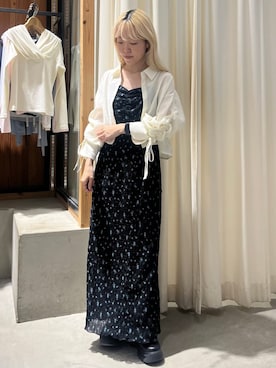 「archives（アルシーヴ）のアイテム（ワンピース/ドレス）」を使った、archivesさん（レディース・153cm）の春コーディネート