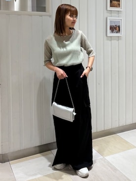「archives（アルシーヴ）のアイテム」を使った、archivesさん（骨格ストレート・レディース・154cm）の夏コーディネート