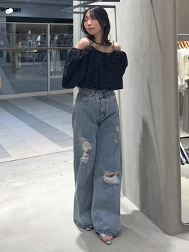 「archives（アルシーヴ）のアイテム」を使った、archivesさん（レディース・152cm）の夏コーディネート