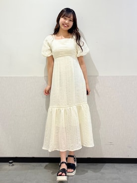 「archives（アルシーヴ）のアイテム」を使った、archivesさん（骨格ナチュラル・レディース・165cm）の夏コーディネート