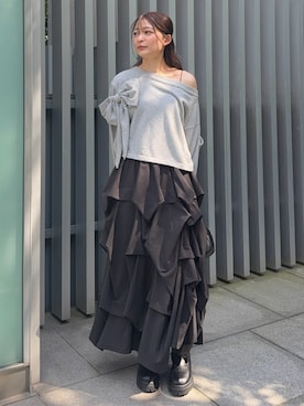 「archives（アルシーヴ）のアイテム」を使った、archivesさん（レディース・164cm）の秋コーディネート