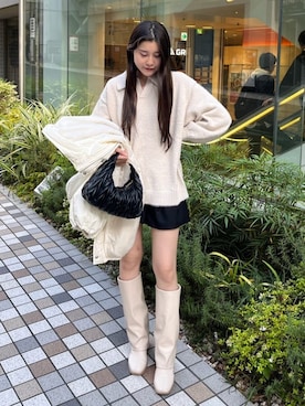 archivesさん（レディース・156cm）の冬コーディネート