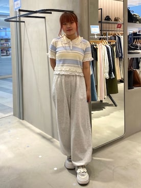 「archives（アルシーヴ）のアイテム」を使った、archivesさん（レディース・153cm）の夏コーディネート