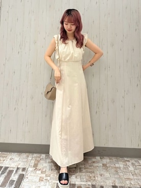 「archives（アルシーヴ）のアイテム」を使った、archivesさん（骨格ストレート・レディース・156cm）の夏コーディネート