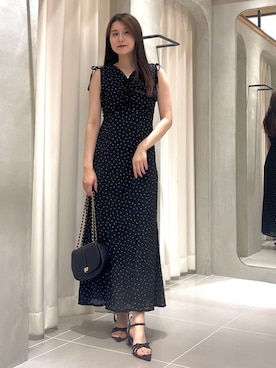 「archives（アルシーヴ）のアイテム（ワンピース/ドレス）」を使った、archivesさん（レディース・156cm）の夏コーディネート