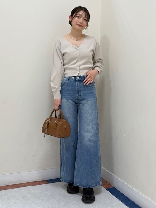レッセ♡新品レースニットアンサンブル セール】レーストリムニットアンサンブル（ニット/セーター