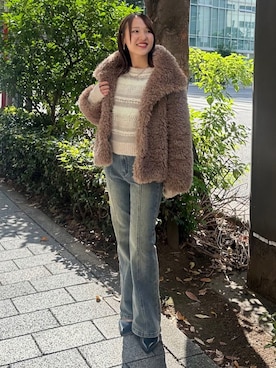 「archives（アルシーヴ）のアイテム（ジャケット/アウター）」を使った、archivesさん（レディース・151cm）の秋コーディネート