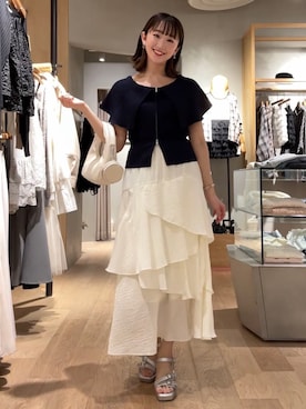 「archives（アルシーヴ）のアイテム」を使った、archivesさん（レディース・158cm）の夏コーディネート