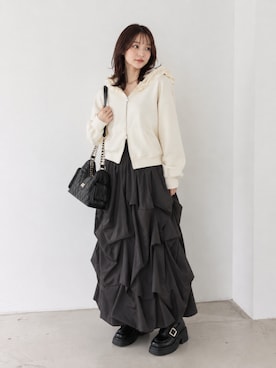 「archives（アルシーヴ）のアイテム」を使った、archivesさん（レディース・158cm）の夏コーディネート
