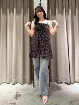 「archives（アルシーヴ）のアイテム（ワンピース/ドレス）」を使った、archivesさん（レディース・158cm）の夏コーディネート
