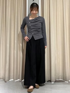 「archives（アルシーヴ）のアイテム」を使った、archivesさん（骨格ストレート・レディース・161cm）の秋コーディネート