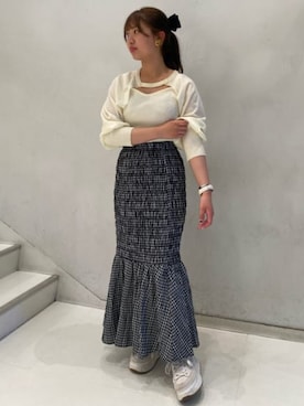 「archives（アルシーヴ）のアイテム（アンサンブル）」を使った、archivesさん（レディース・158cm）の春コーディネート