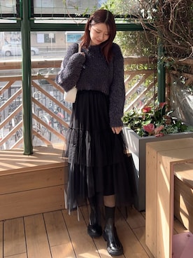 archivesさん（レディース・162cm）の冬コーディネート