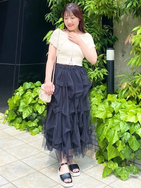 archivesさん（レディース・160cm）の夏コーディネート