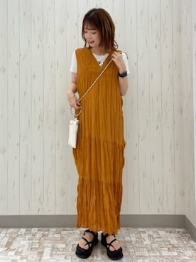 「archives（アルシーヴ）のアイテム（PC・スマホグッズ/家電）」を使った、archivesさん（レディース・157cm）の夏コーディネート