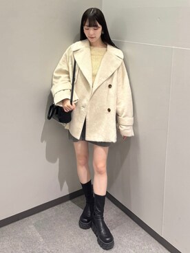 「archives（アルシーヴ）のアイテム（その他アウター）」を使った、archivesさん（レディース・157cm）の秋コーディネート