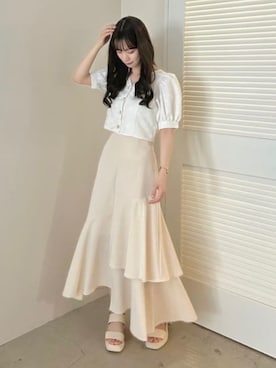 「アルシーヴ(archives)」｜archivesさん（レディース・157cm）の春コーディネート