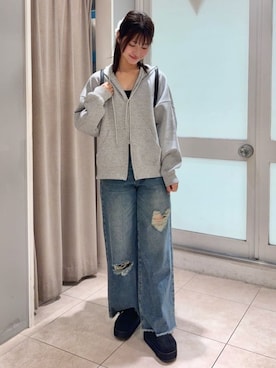 「archives（アルシーヴ）のアイテム（パンツ）」を使った、archivesさん（レディース・164cm）の秋コーディネート