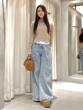 archivesさん（レディース・156cm）の冬コーディネート