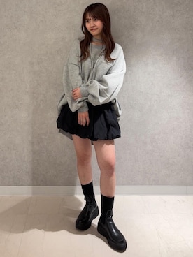 「チョーカートップス」｜archivesさん（レディース・152cm）の冬コーディネート