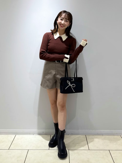 セール】【SETUP対応】ベルト付切替ショートパンツ（その他パンツ