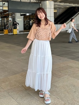 archivesさん（レディース・158cm）の夏コーディネート