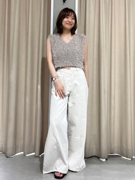 「ラメニット」｜archivesさん（レディース・161cm）の夏コーディネート