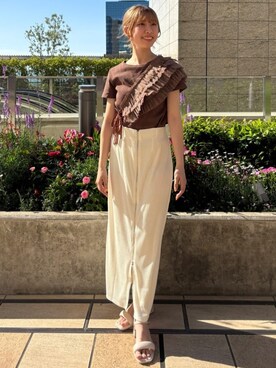 archivesさん（レディース・156cm）の夏コーディネート