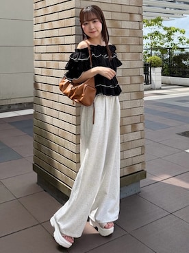 「archives（アルシーヴ）のアイテム」を使った、archivesさん（レディース・152cm）の夏コーディネート