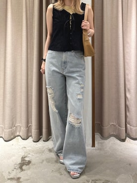 「archives（アルシーヴ）のアイテム」を使った、archivesさん（レディース・152cm）の夏コーディネート