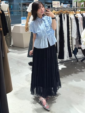 「archives（アルシーヴ）のアイテム」を使った、archivesさん（レディース・152cm）の夏コーディネート