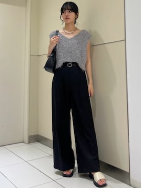 「archives（アルシーヴ）のアイテム」を使った、archivesさん（レディース・160cm）の夏コーディネート