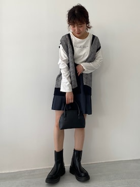 archivesさん（レディース・158cm）の春コーディネート