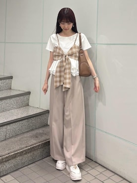 archivesさん（レディース・157cm）の夏コーディネート