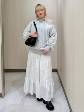 「チョーカートップス」｜archivesさん（レディース・150cm）の冬コーディネート
