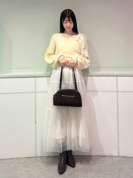 「ワンショルダー」｜archivesさん（レディース・157cm）の秋コーディネート