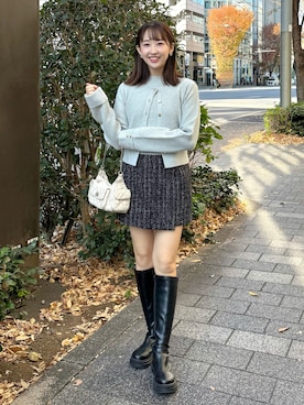 「アイテム（アンサンブル）」を使った、archivesさん（レディース・157cm）の冬コーディネート