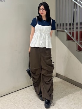 「アイテム（アンサンブル）」を使った、archivesさん（レディース・159cm）の夏コーディネート