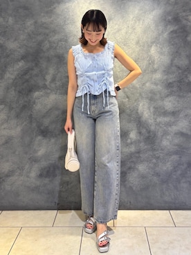 「archives（アルシーヴ）のアイテム」を使った、archivesさん（骨格ストレート・レディース・157cm）の春コーディネート