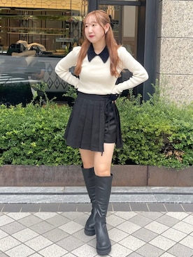 「archives（アルシーヴ）のアイテム」を使った、archivesさん（骨格ストレート・レディース・157cm）の秋コーディネート