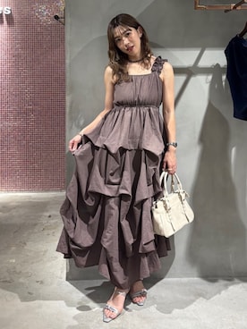 「archives（アルシーヴ）のアイテム」を使った、archivesさん（レディース・158cm）の夏コーディネート