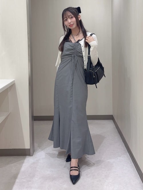 セール】アシメドロストキャミワンピース（ワンピース