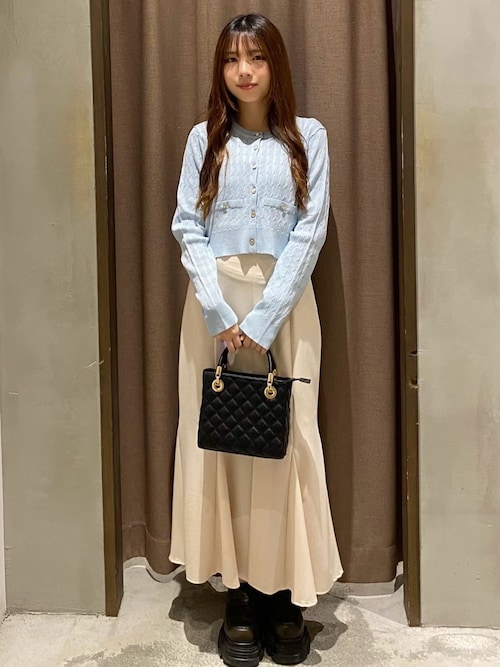 セール】【25ss/サイズ展開あり】マチ付きマーメイドスカート