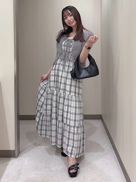 「ラメニット」｜archivesさん（レディース・154cm）の夏コーディネート