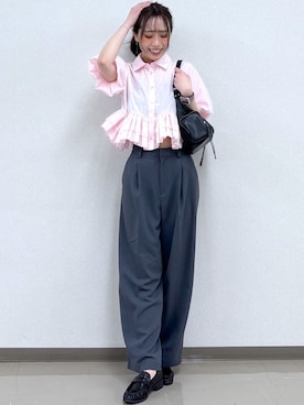 「archives（アルシーヴ）のアイテム」を使った、archivesさん（レディース・162cm）の夏コーディネート
